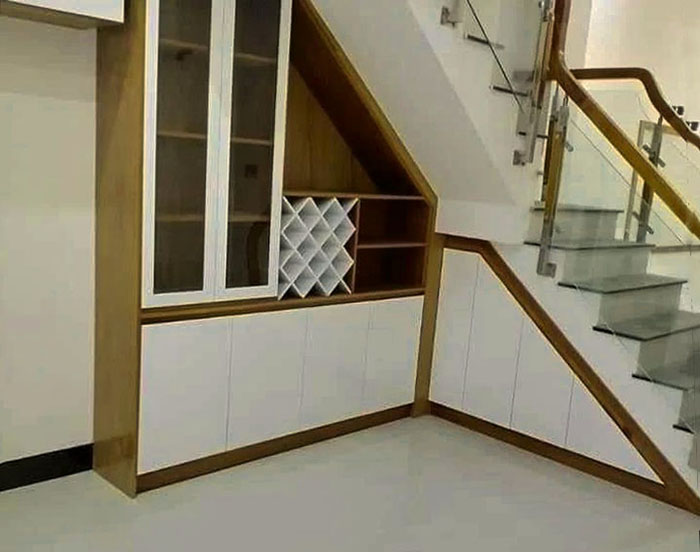 Mẫu tủ gầm cầu thang